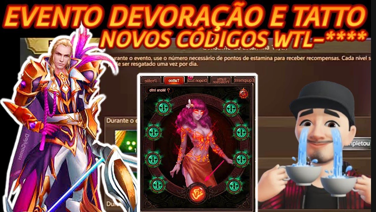 EVENTO TATTOO E DEVORAÇÃO - #wartuneultracreator #wartuneultra 