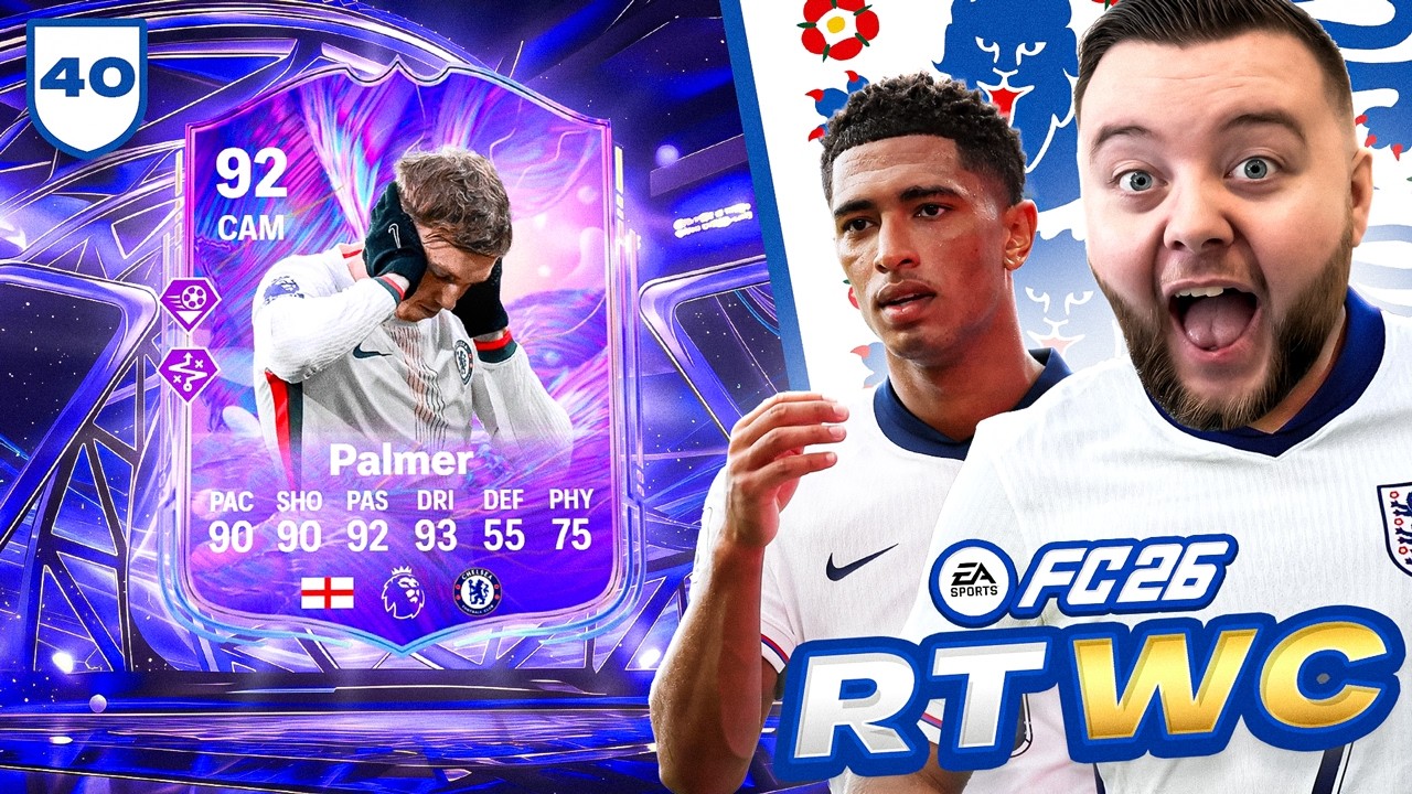 FANTASY FC COLE PALMER LOOKS INSANE FOR THE ENGLAND RTG!