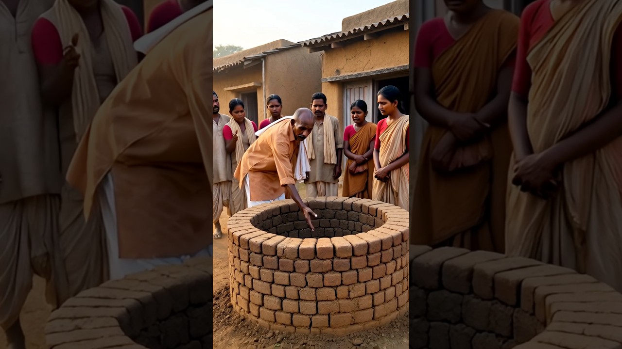 Indian Farmer Saved Village 😲 | Mint Juice Story | #shorts #villagestory #farmer