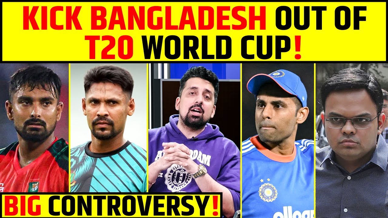 BIG CONTROVERSY: SHOULD ICC KICK BANGLADESH OUT OF T20 WC?🤔#t20worldcup2026 #icc #bangladeshcricket