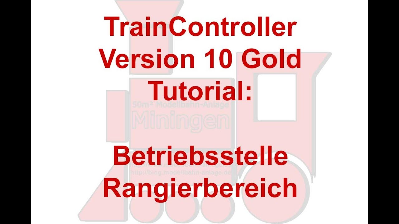 Modellbahn #TrainController Tutorial #85: #Betriebsstelle #Rangierbereich & #Spezialmarkierung