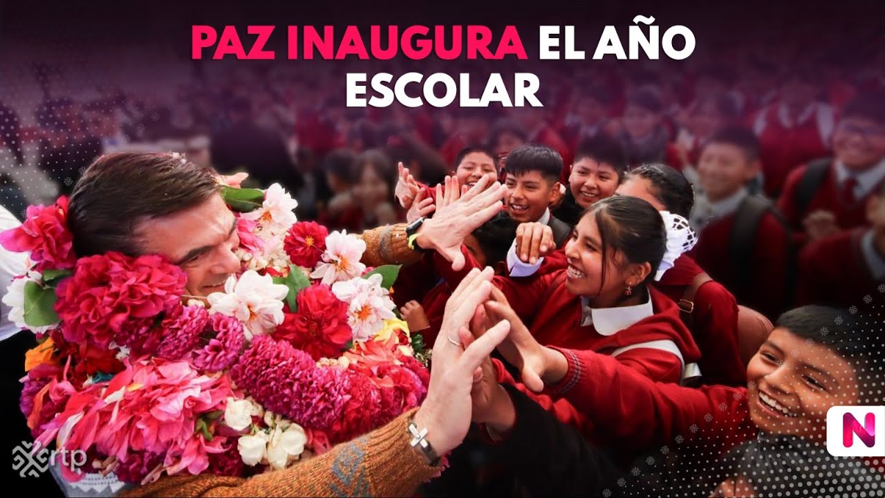 Paz inaugura el año escolar | Noticiero Popular | 02-02-2026