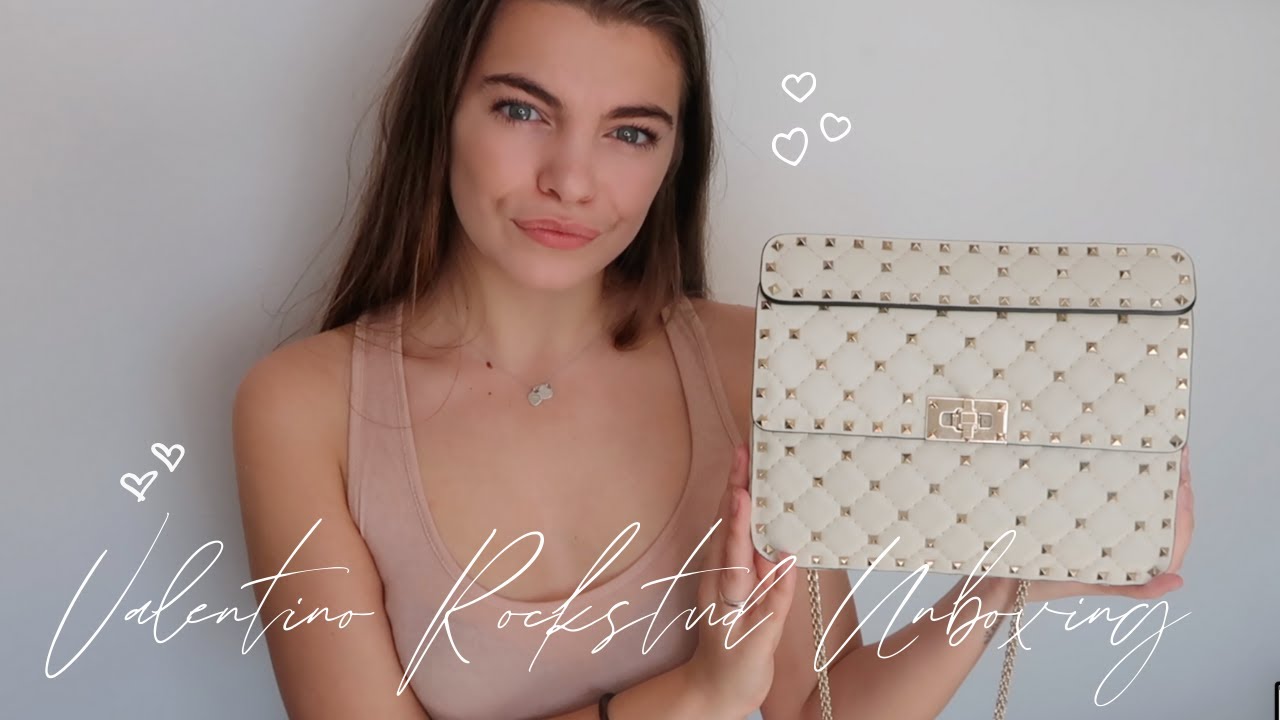VALENTINO ROCKSTUD SPIKE BAG UNBOXING (& HOW I GOT LUXURY ON DISCOUNT)