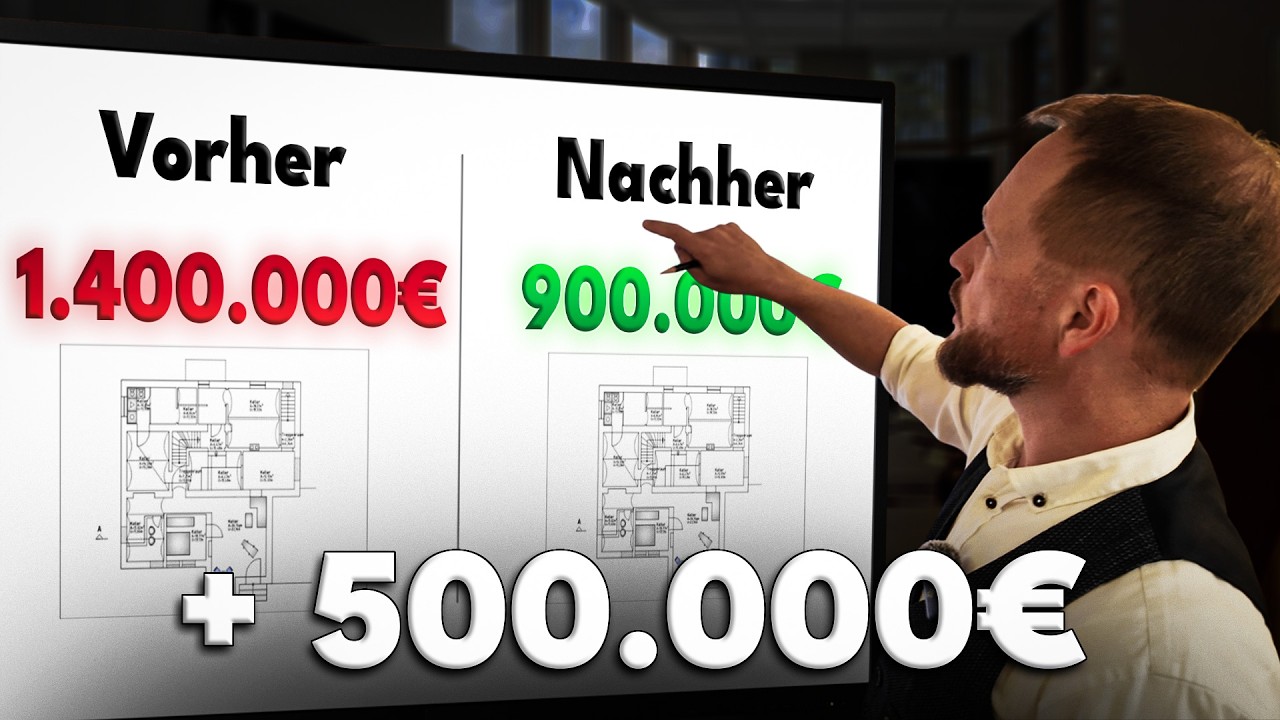 500.000 € in 60 Minuten eingespart – 99% machen diese Fehler (Live-Analyse Bauvorhaben)