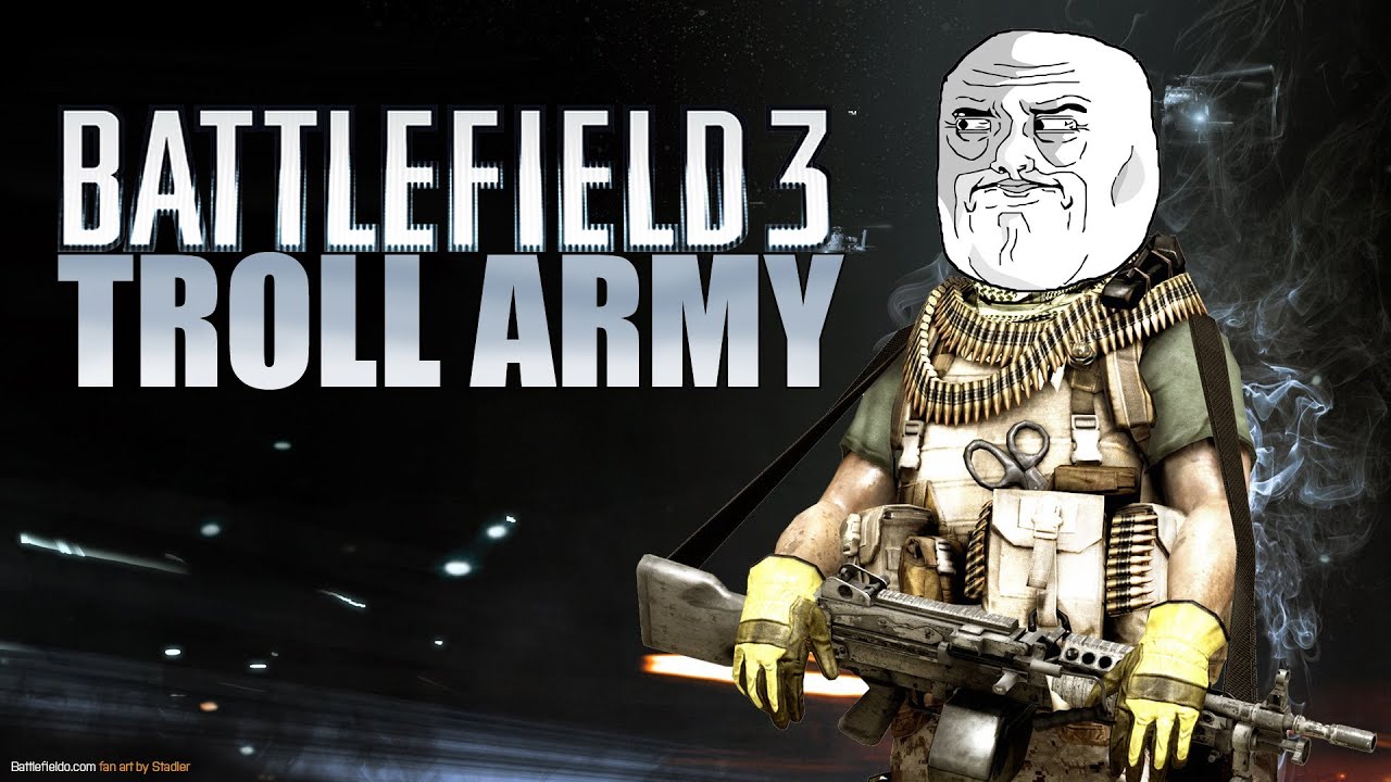 Battlefield 3 Troll Army - 64 MAN Эпические Смешные BF3 геймплейные моменты DooM49ers