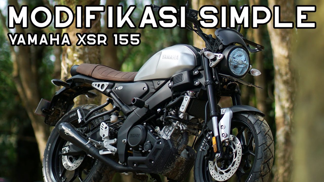 MODIFIKASI SIMPLE YAMAHA XSR 155 #YamahaXSR155
