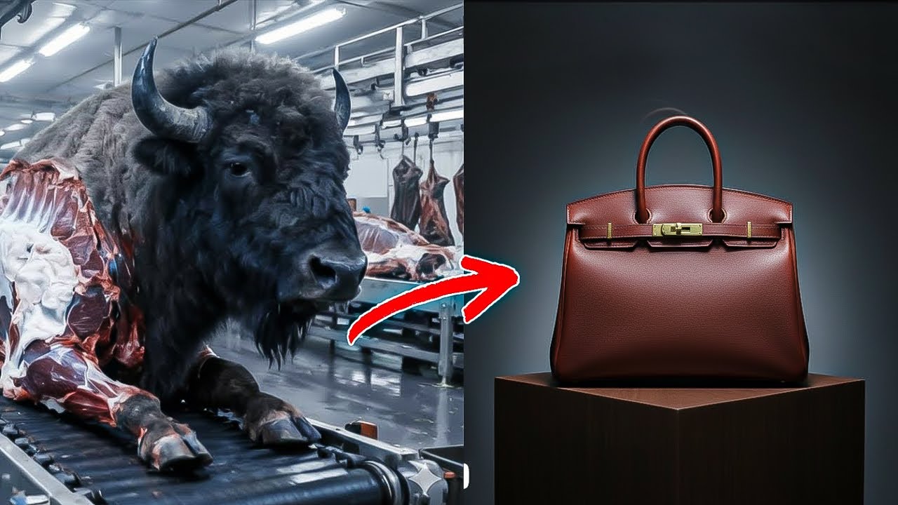 Inside a Bison Leather Factory – How Luxury Leather Is Crafted | Luxury Leather Production