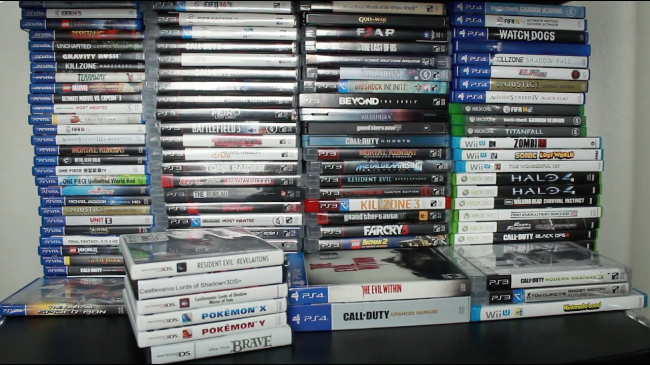 MI COLECCION DE JUEGOS