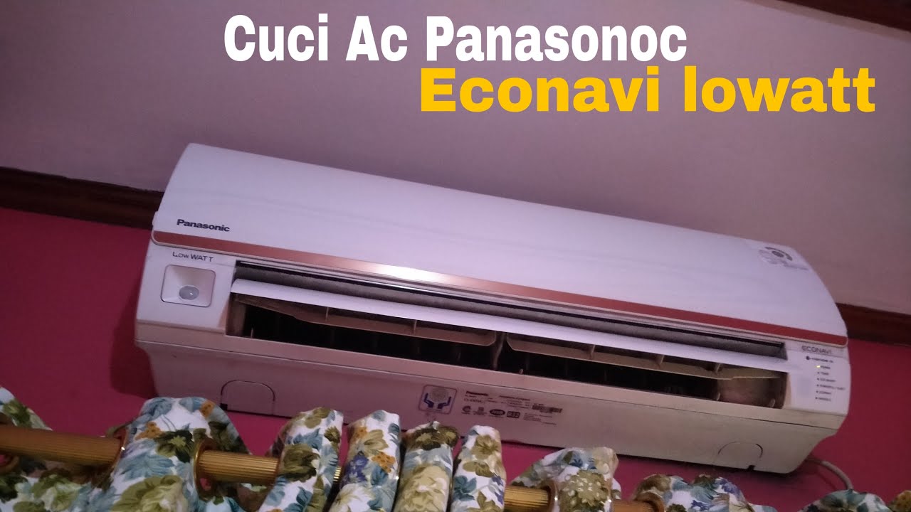 Cara Bongkar cover dan Cuci Ac Panasonic|Panasonic Air Conditioner cleaning|Service Ac Bekasi