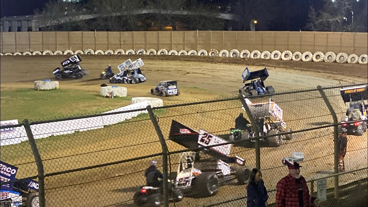 Thrill On The Hill! Winged 360 SCCT Sprint Cars at Placerville Speedway