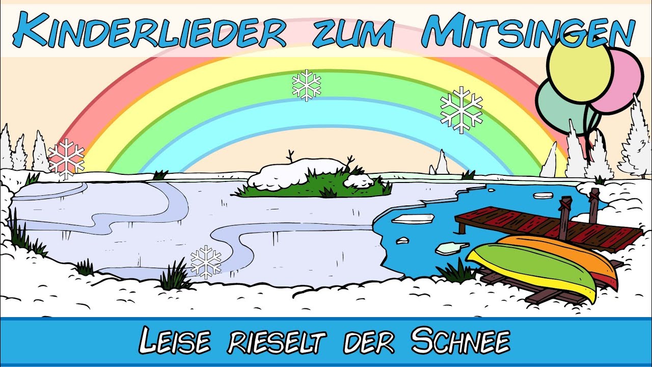 Leise rieselt der Schnee - Kinderlieder zum Mitsingen - Sing mit YleeKids