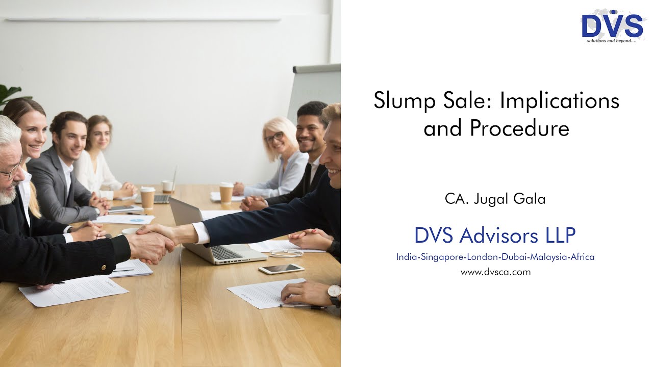 What is Slump Sale