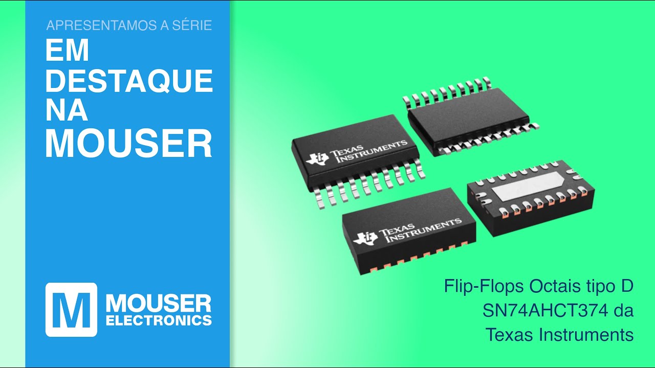 D-триггеры Texas Instruments SN74AHCT374 и SN74AHCT374: представлены на Mouser.