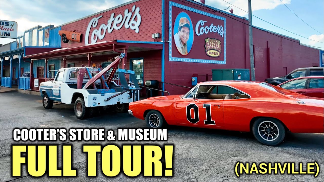 Cooters In Nashville! | Dukes of Hazzard Store & Museum!