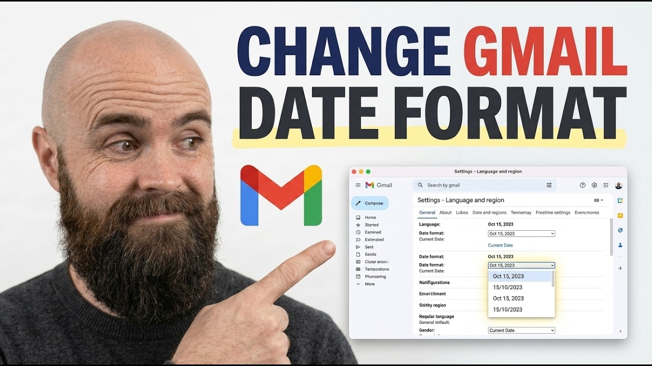 Change Gmail Date Format Easily [Easy Steps]
