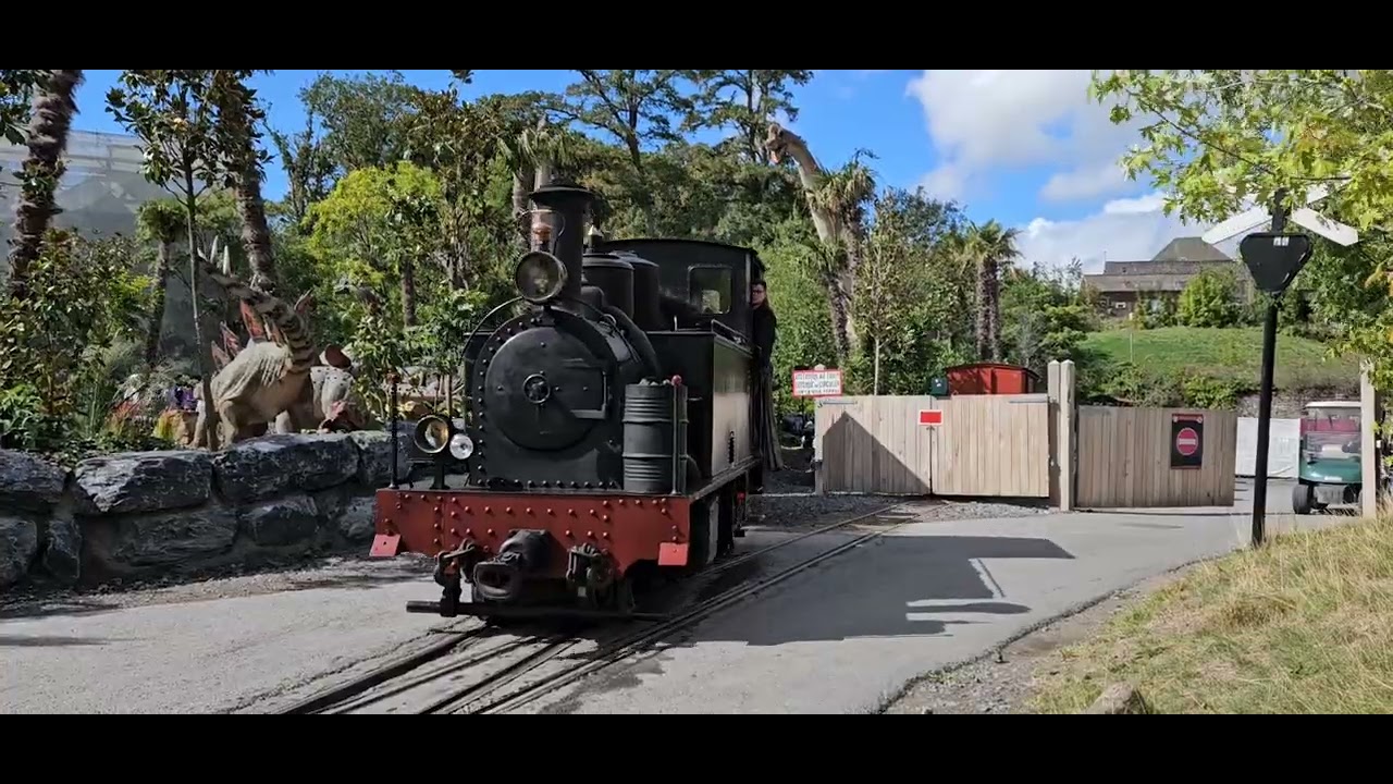 10 years of the Pairi Daiza steam railway