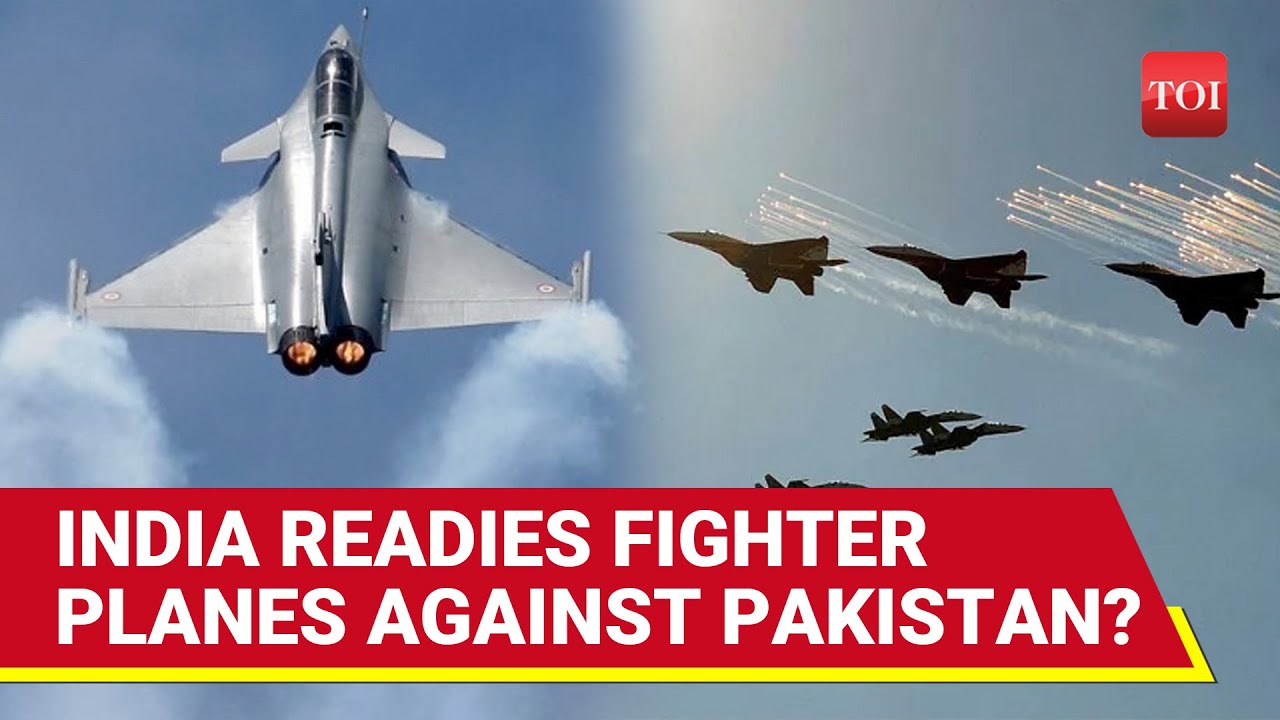 Indian Fighter Jets In Action For Precision Strikes Amid India-Pak War Fears Over Pahalgam Attack