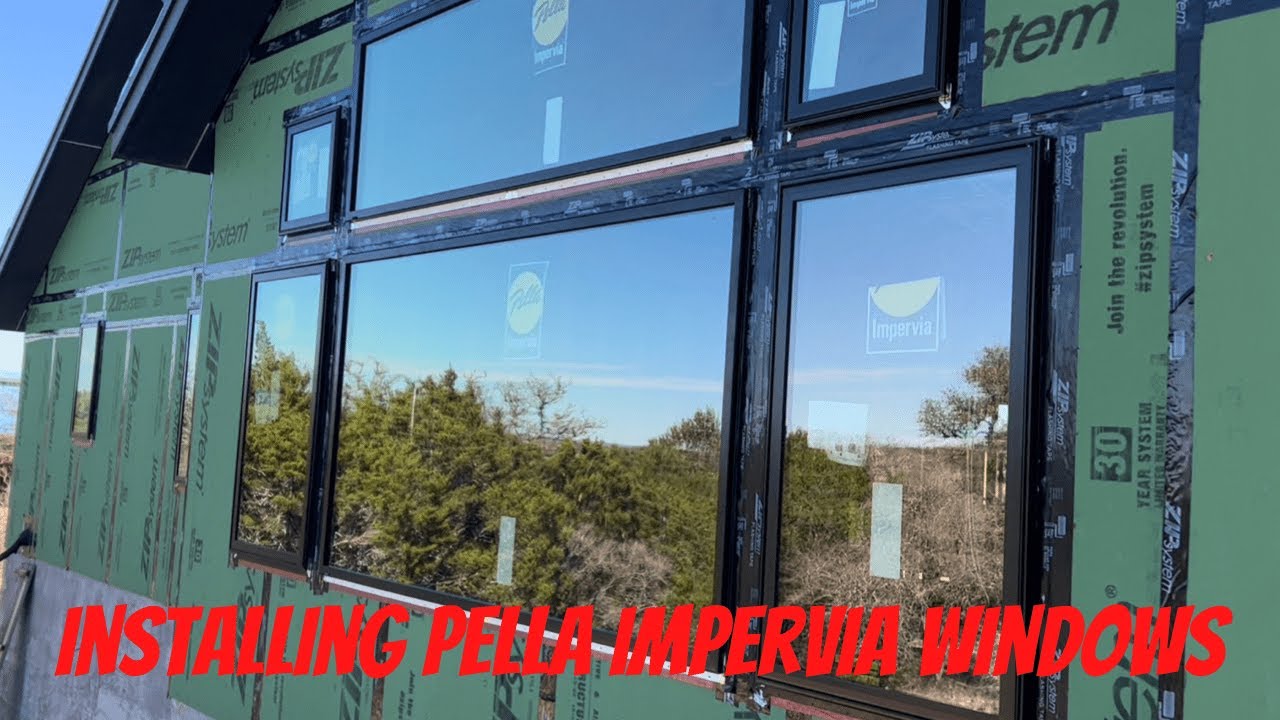 Installing Pella Impervia Windows