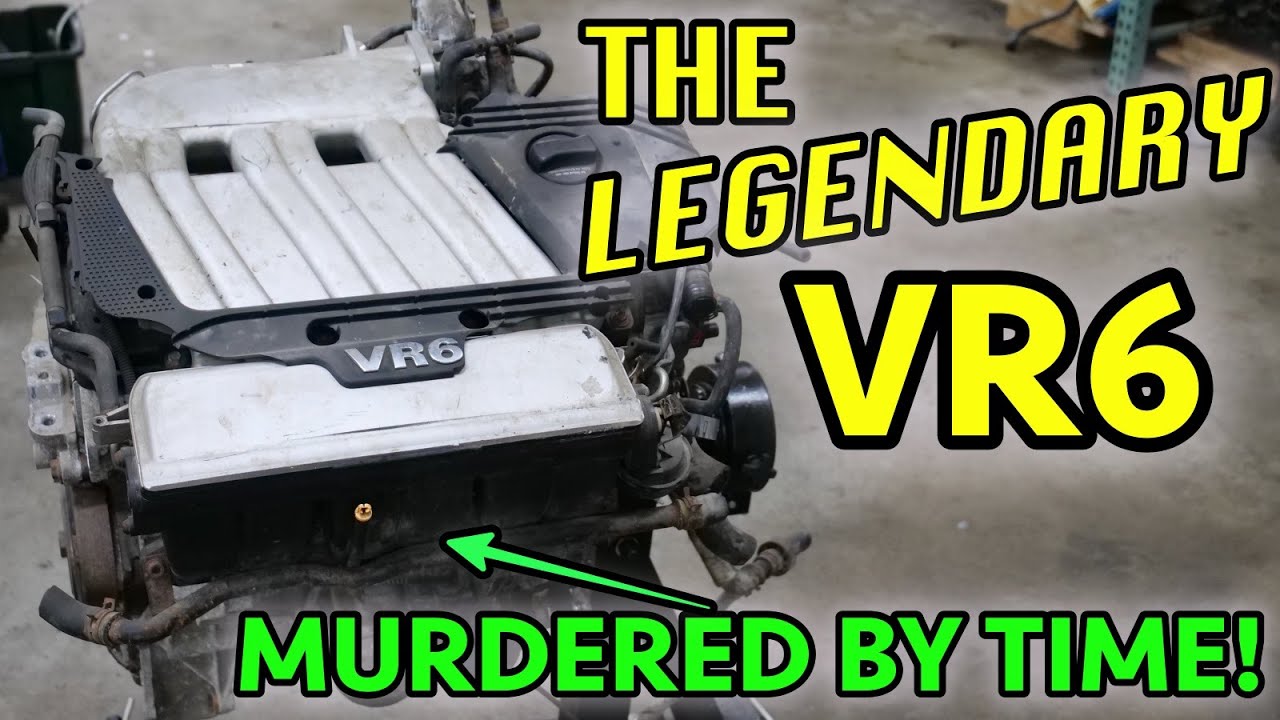 I FINALLY TEARDOWN A VR6! Volkswagen's CRAZY Engine Idea From The 90's Was A HUGE SUCCESS!