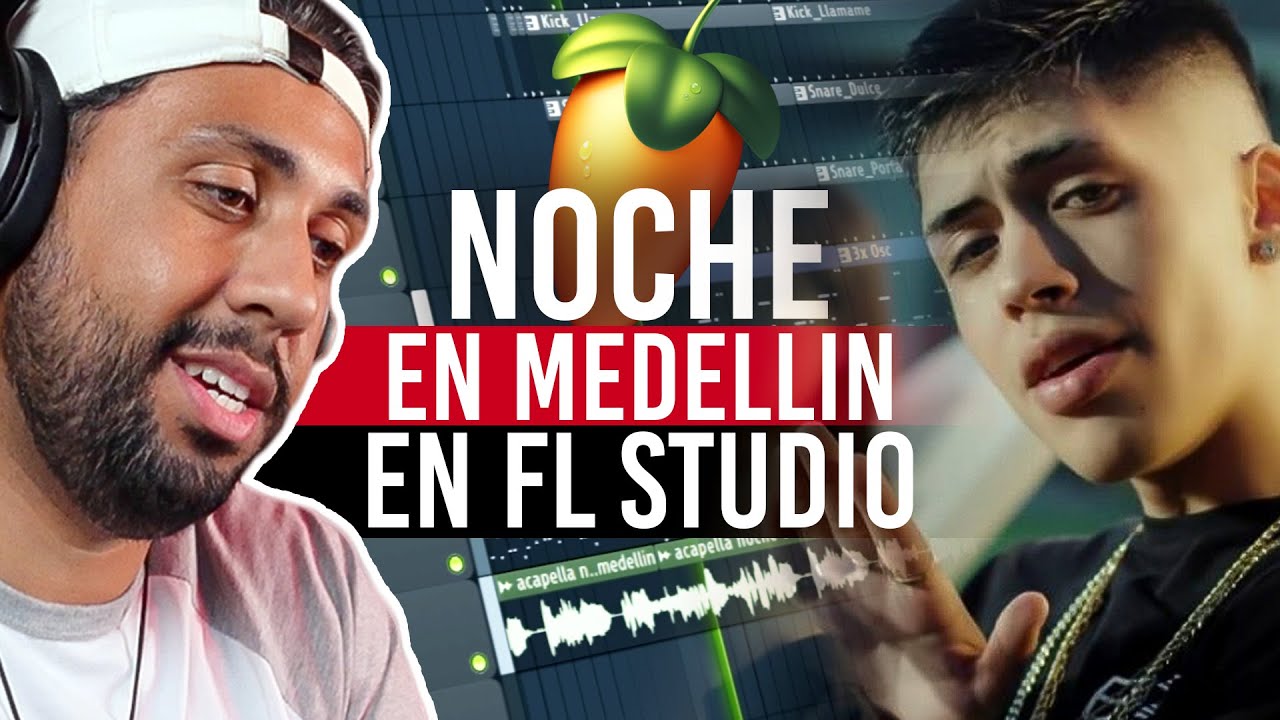 Como hacer Noche en Medellin de Cris MJ en FL Studio 20 con Plugins Nativos