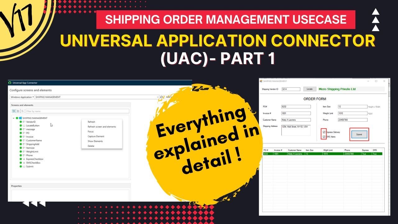 Universal Application Connector (UAC) | Complete Use case - Part 1 | ServiceNow RPA  