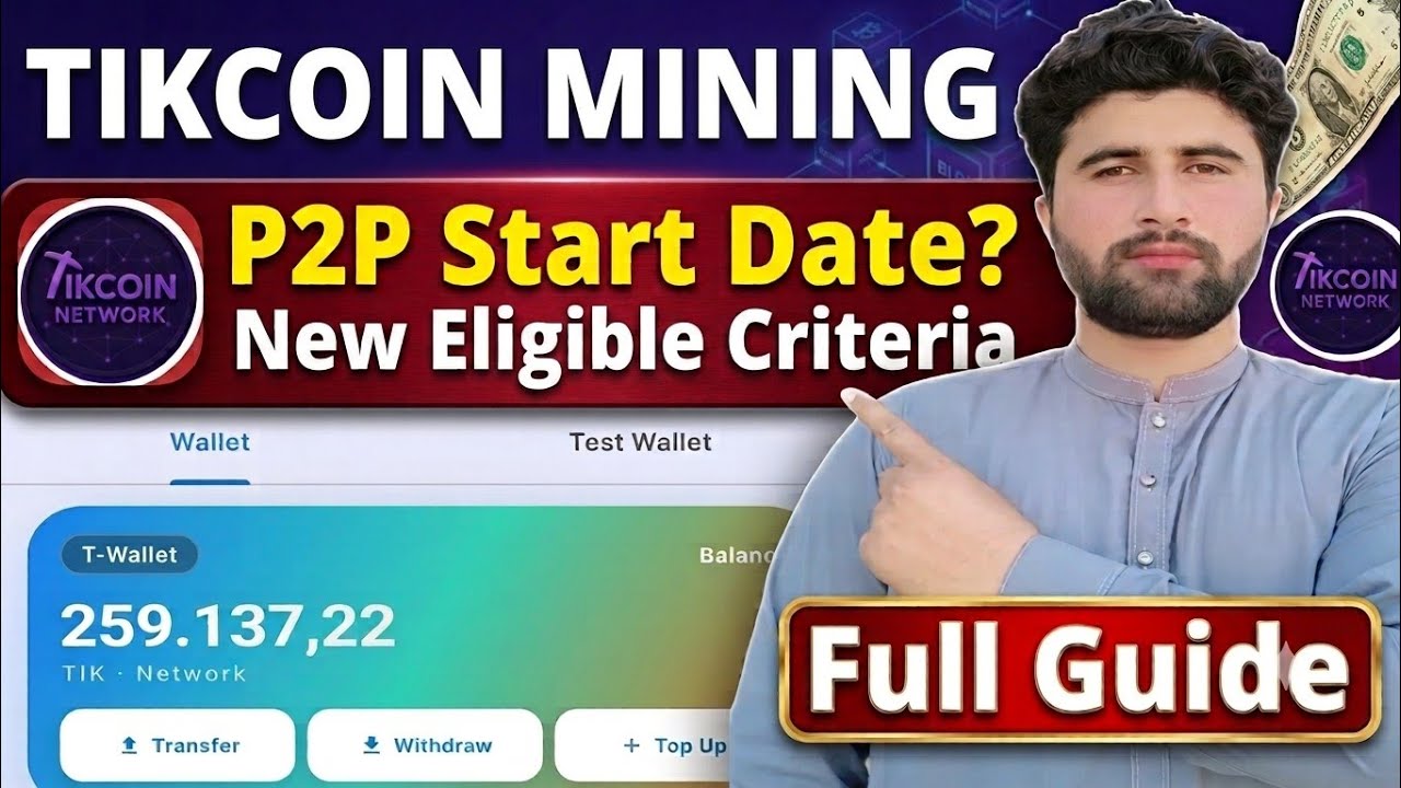 TikCoin Mining P2P Start Date? | TikCoin KYC Update | TikCoin Listing Date? | Rizwan Baloch 2.0