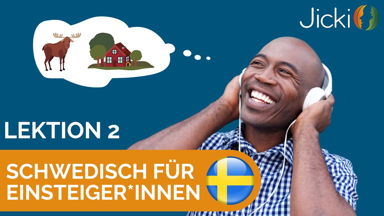 🇸🇪 Schwedisch lernen für Anfänger*innen (Einsteiger: Lektion 2)