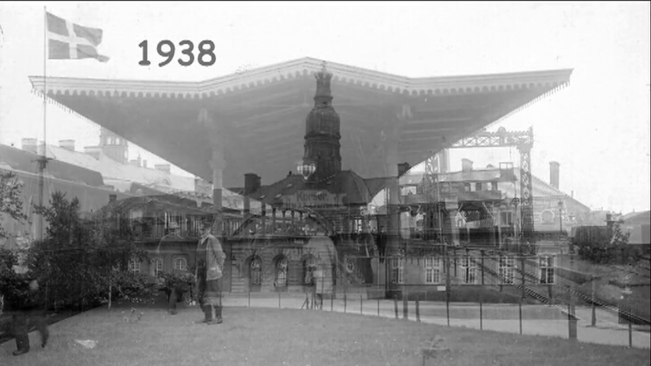 Korsør Station og Færgeforbindelse i 1938