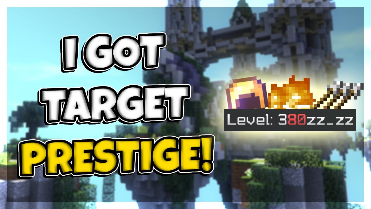 I got Target Prestige in Hypixel Skywars!