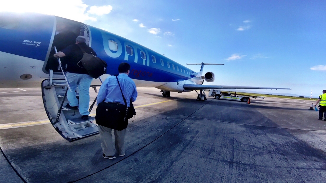 FIRST DAY! BMI Regional, City of Derry - London Stansted, Embraer 145