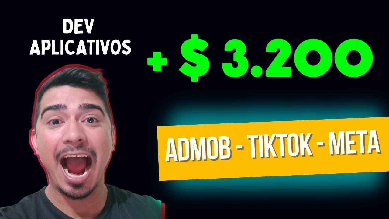 Dev Ganha mais de $3.200 com apps 😱 (ninguém fala isso!)”