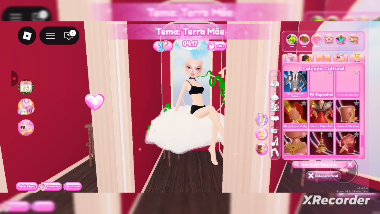 Jogando Dress tô inpress com minha prima 