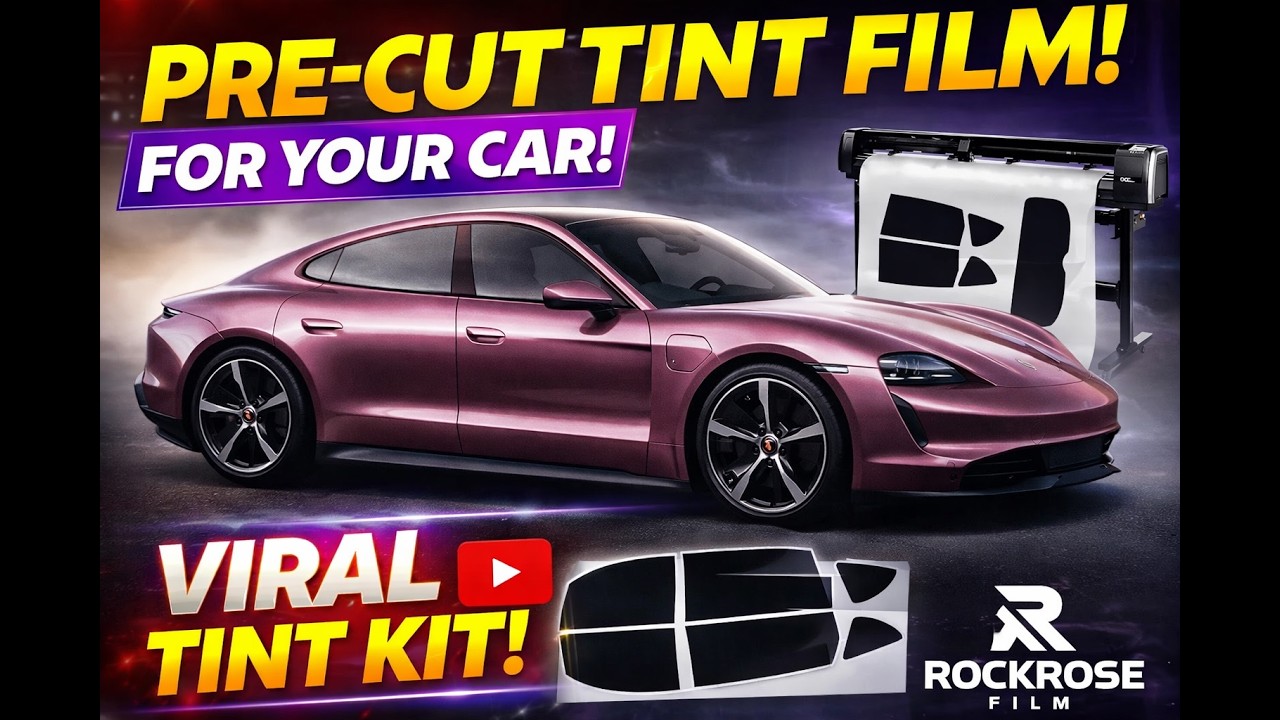 DIY Window Tint That Fits PERFECTLY? Pre-Cut Nano Ceramic Tint!