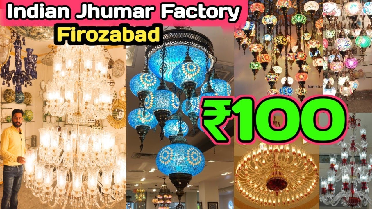firozabad jhumar factory jhumar ka manufacture, Indian jhumar market in firozabad Sabse sasta jhumar