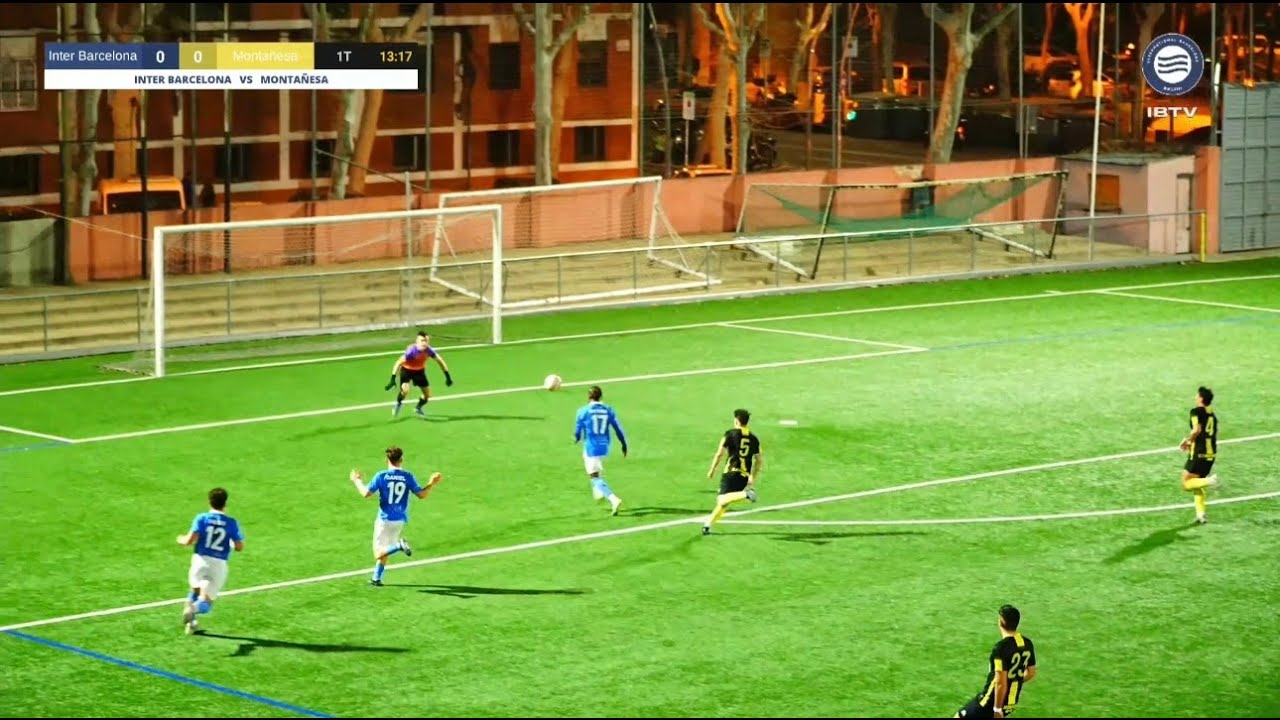 23/24 QUARTA CATALANA JORNADA 20 INTER BARCELONA  1:0  MONTAÑESA MOMENTOS DESTACADO/HIGHLIGHTS