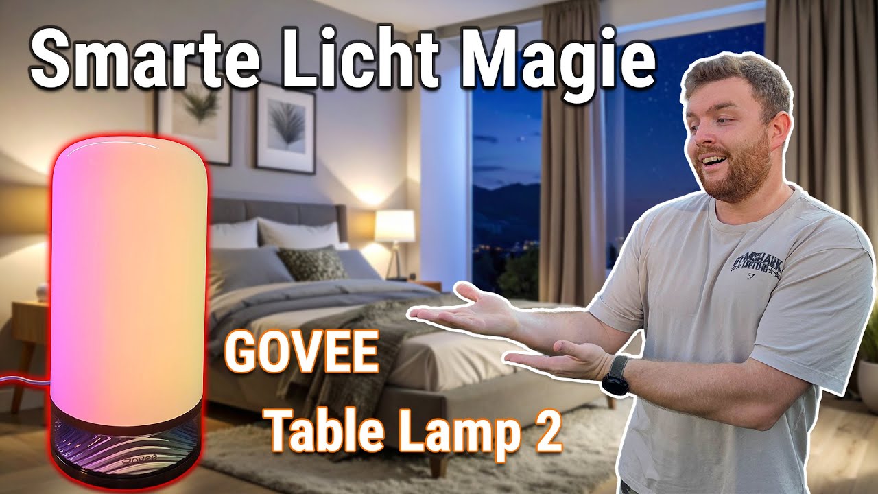Mehr als nur Licht: Gaming, Arbeit & Nachtlicht - Die Govee Tischlampe 2 im Test | Smart Home