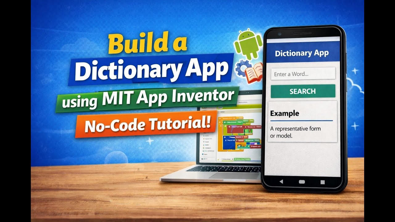 Создайте приложение-словарь с помощью MIT App Inventor | Простой и понятный для начинающих урок б...