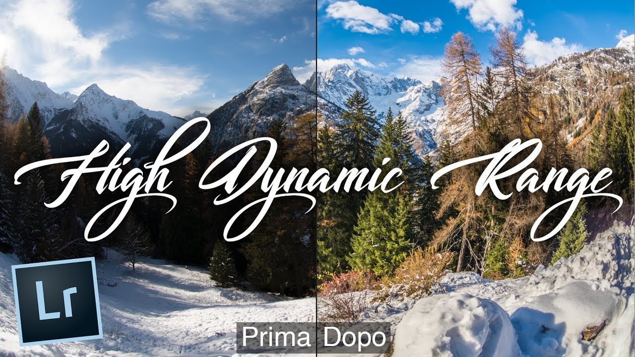 Come Gestire gli HDR in LIGHTROOM - Tutorial italiano