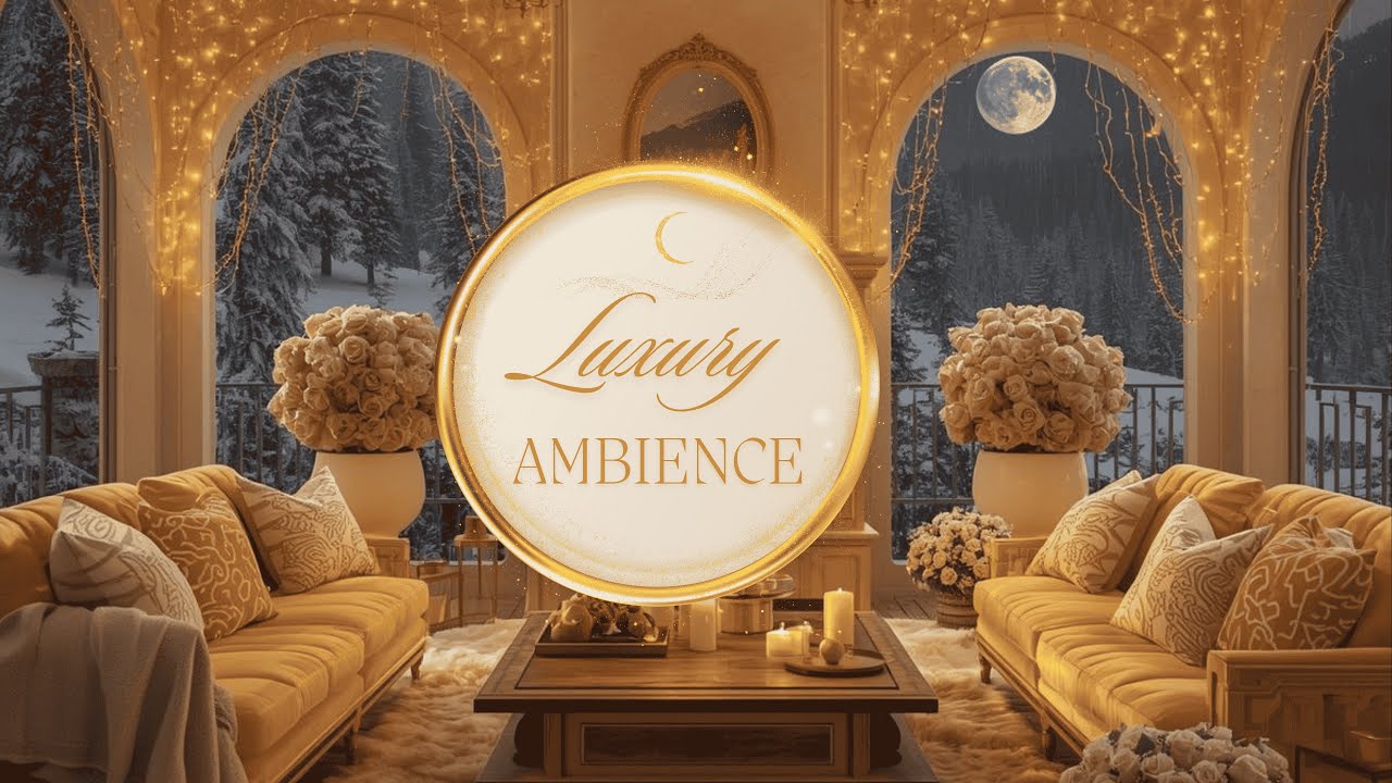 Luxury Fireplace Ambience – Jazz Lounge Music for Deep Rest & Emotional Stillness