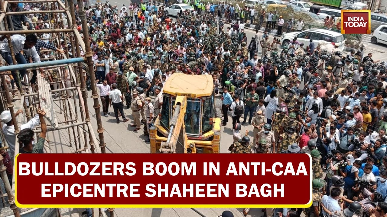 Shaheen Bagh News: Bulldozers Boom In Anti-CAA Epicentre, Demolition Drive Called Off Amid Protests