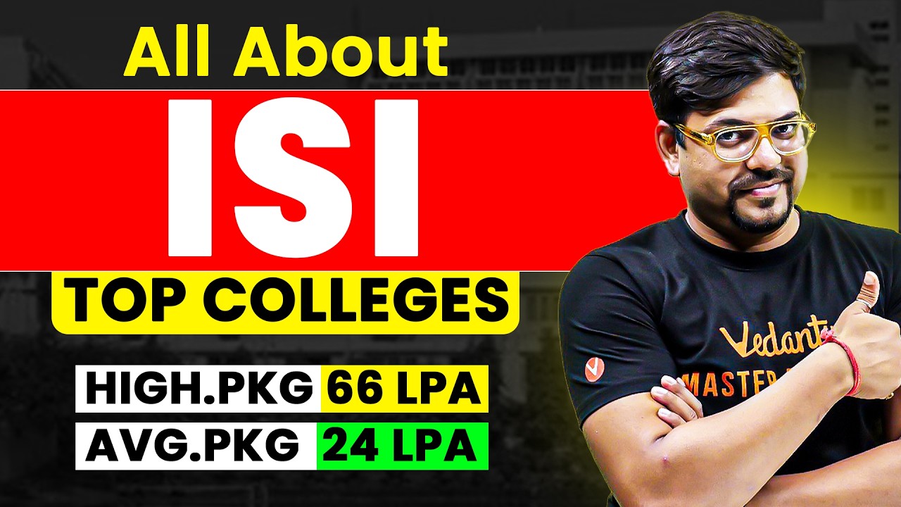 ISI 2026 Complete Guide | ISI Admission| Eligibility | Cutoff | Exam Pattern | Placement | Harsh sir