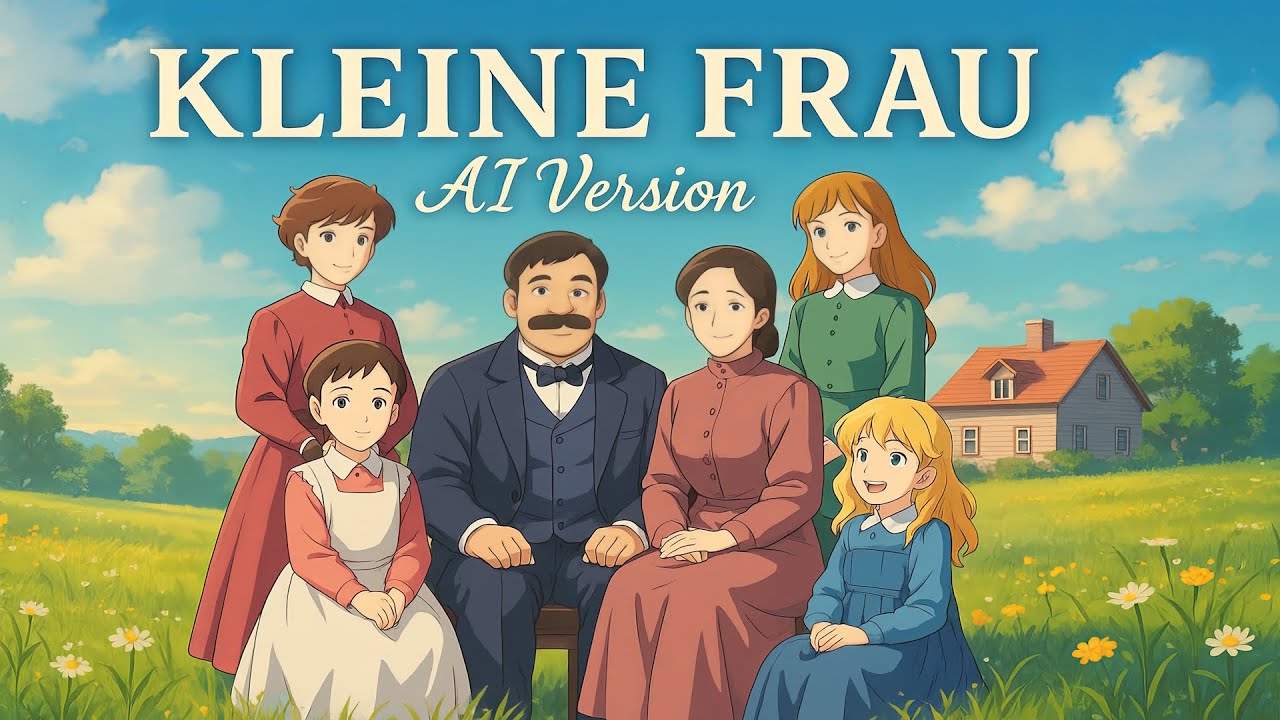Eine fröhliche Familie - Kleine Frau【Deutsche AI Version】