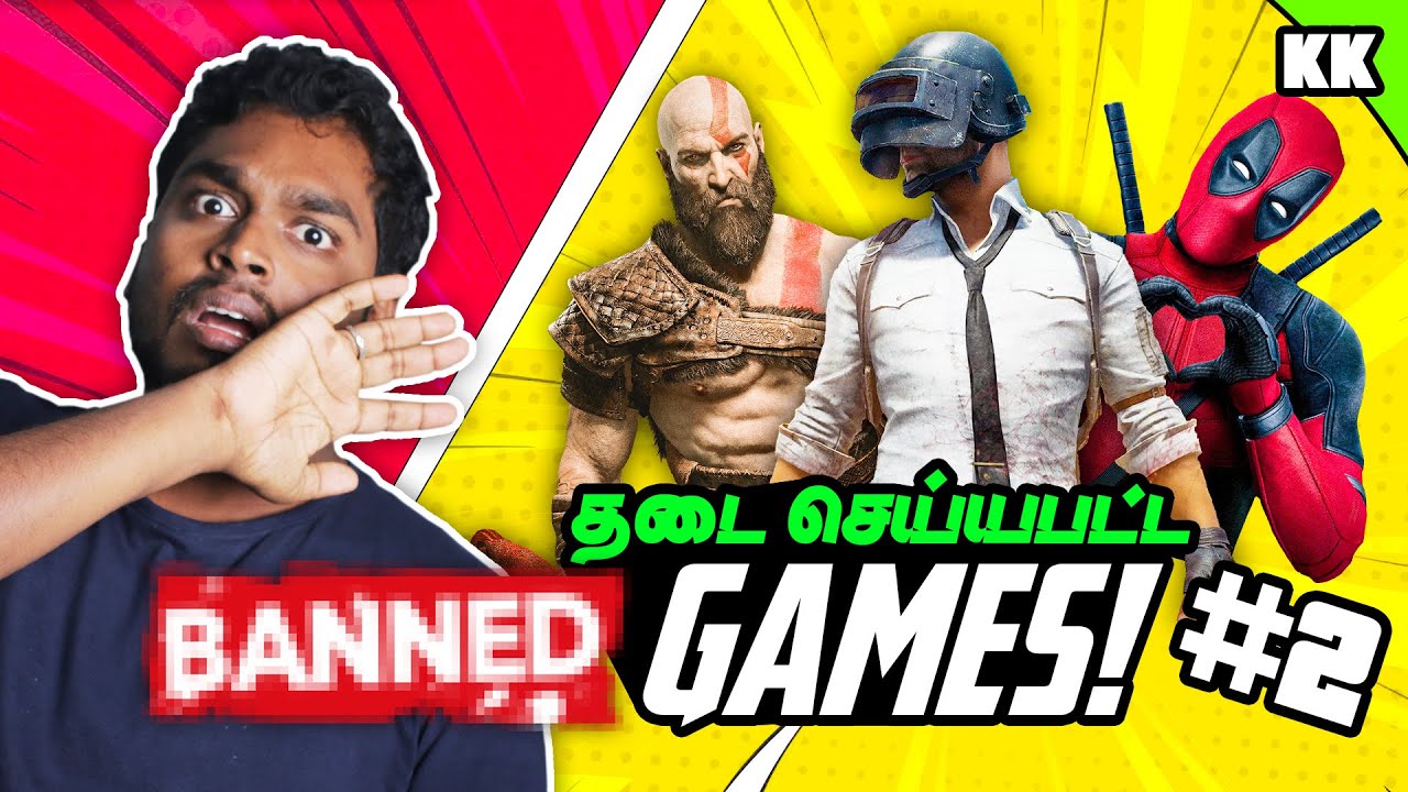 Top 10 Banned Games in tamil Part 2 | God of war Banned | Endra Shanmugam | A2D Channel 