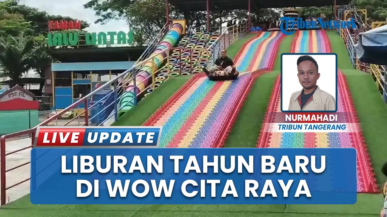 Liburan Seru di World of Wonder Citra Raya: Wisatawan Serbu Kawasan Tangerang Nikmati Tahun Baru
