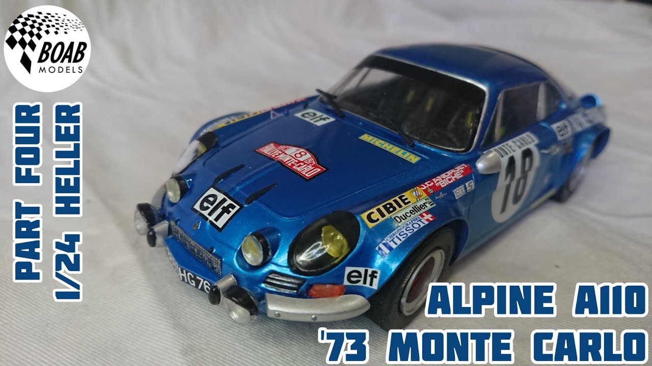 Renault Alpine A110 1600 S — Часть 4 — Сборка победителя Монте-Карло 1973 года — Окончательная сб...