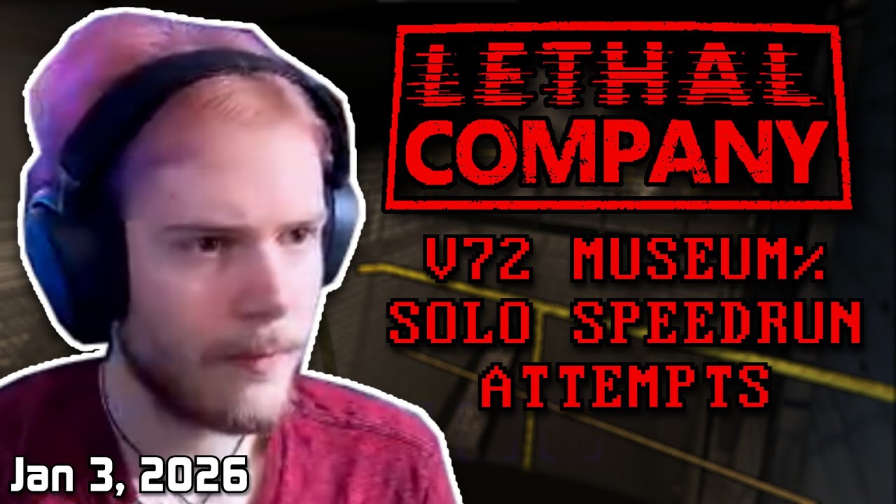 Goofin' Around in v72 Museum% | Lethal Company