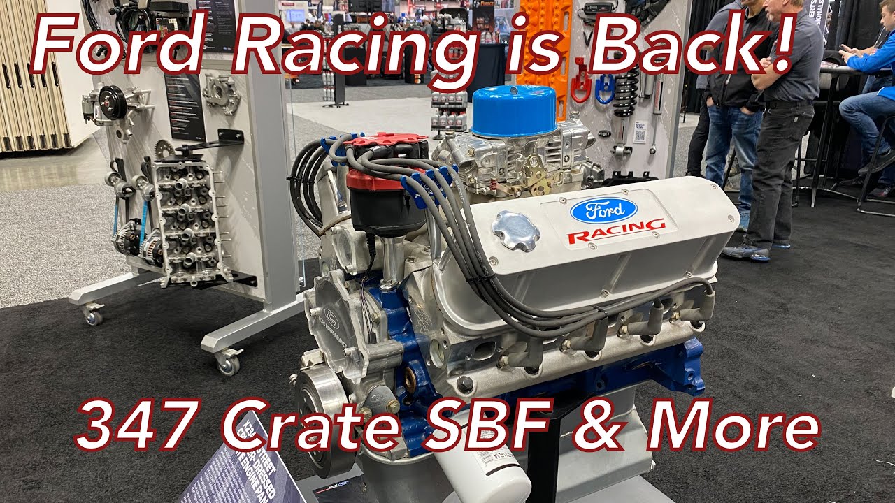 Большие новости: Ford Racing | Возвращение названий Ford Motorsport! 347 двигателей Crate, больши...