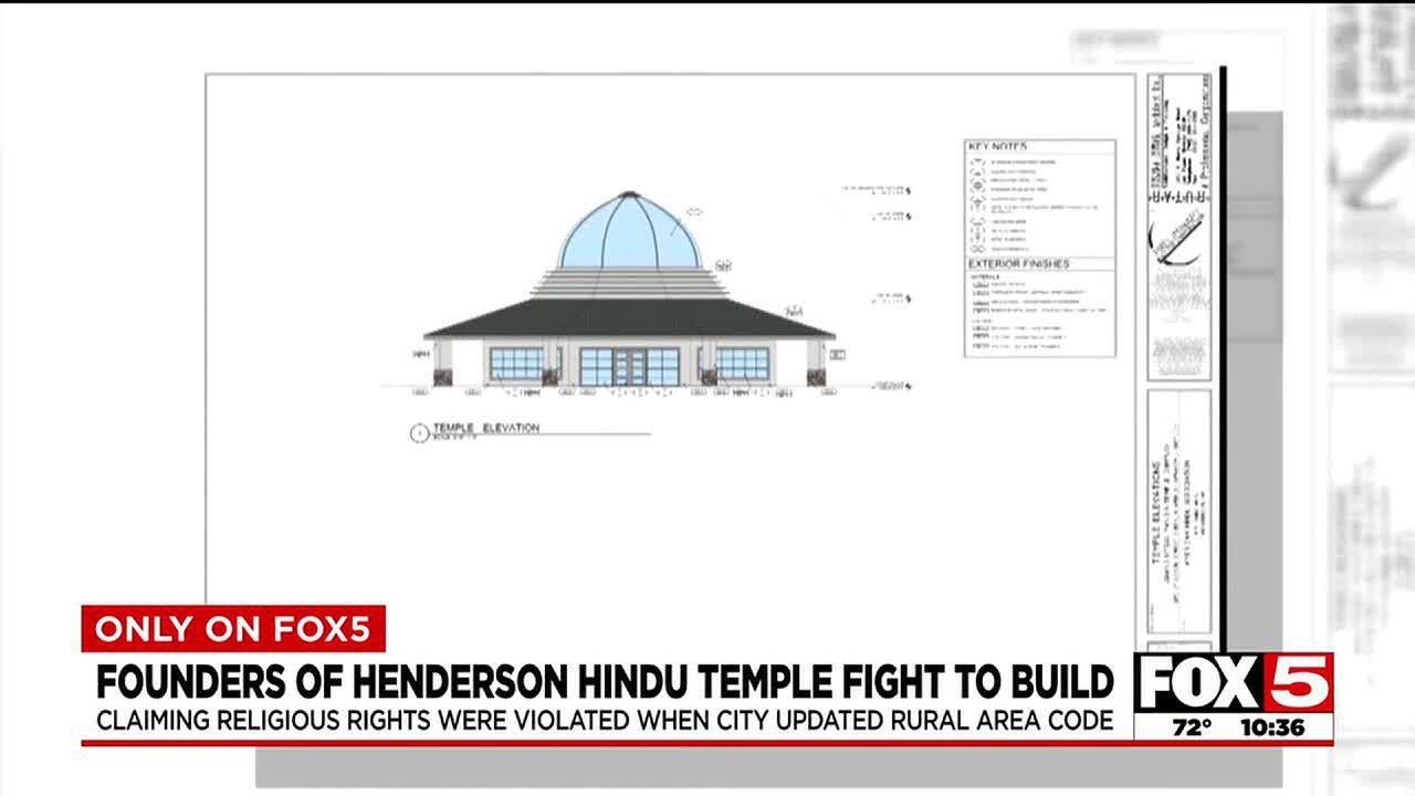 Leaders of Henderson Hindu temple allege city &lsquo;discriminated&rsquo; in updating ordinance