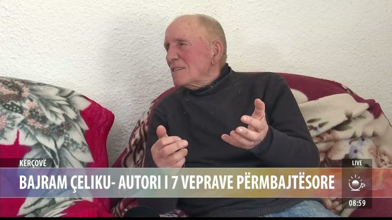 Bajram Çeliku, autorë i 7 veprave përmbajtësore! - Ritmi i Ditës në TVM2