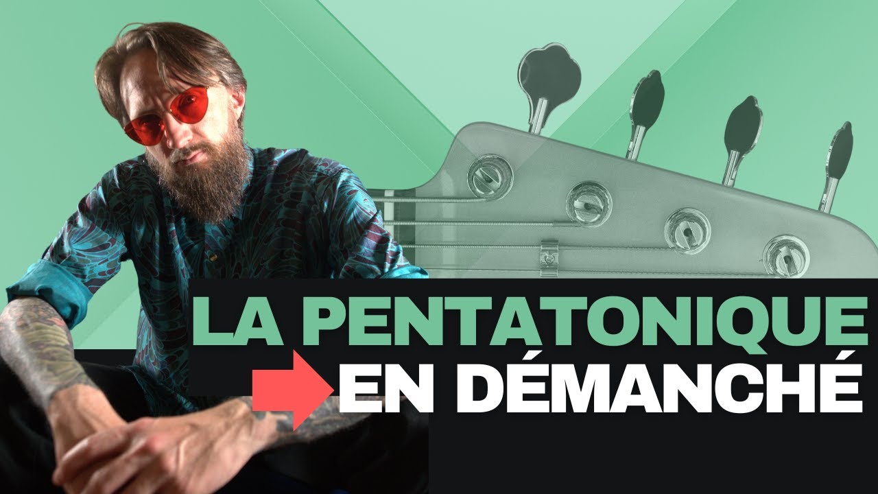 La PENTATONIQUE en démanché - SHOB - Bassiste Magazine #109